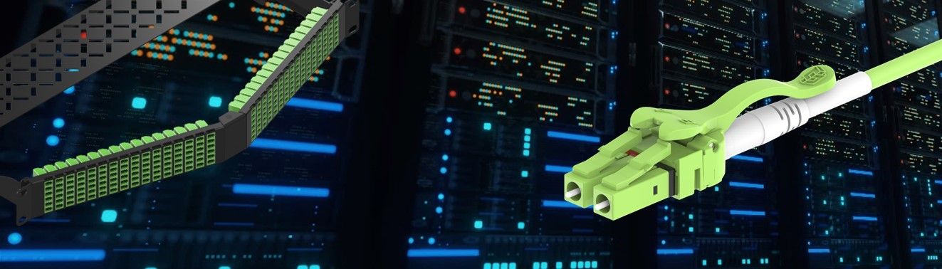 Rel-easy OM5 LC glasvezel patchkabel voor toepassingen met hoge dichtheid